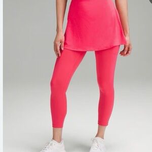 Lululemon 2-in-1 High-Rise Tennis Skirt Tight 25” in a gorgeous green shade